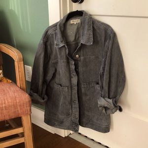 Madewell Denim Patch Pocket Trucker Jacket - Large - Jean Jacket